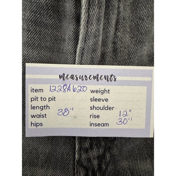 Polo 38x30 Ralph Lauren Mens Gray Distressed Denim Jeans - Picture 13 of 14